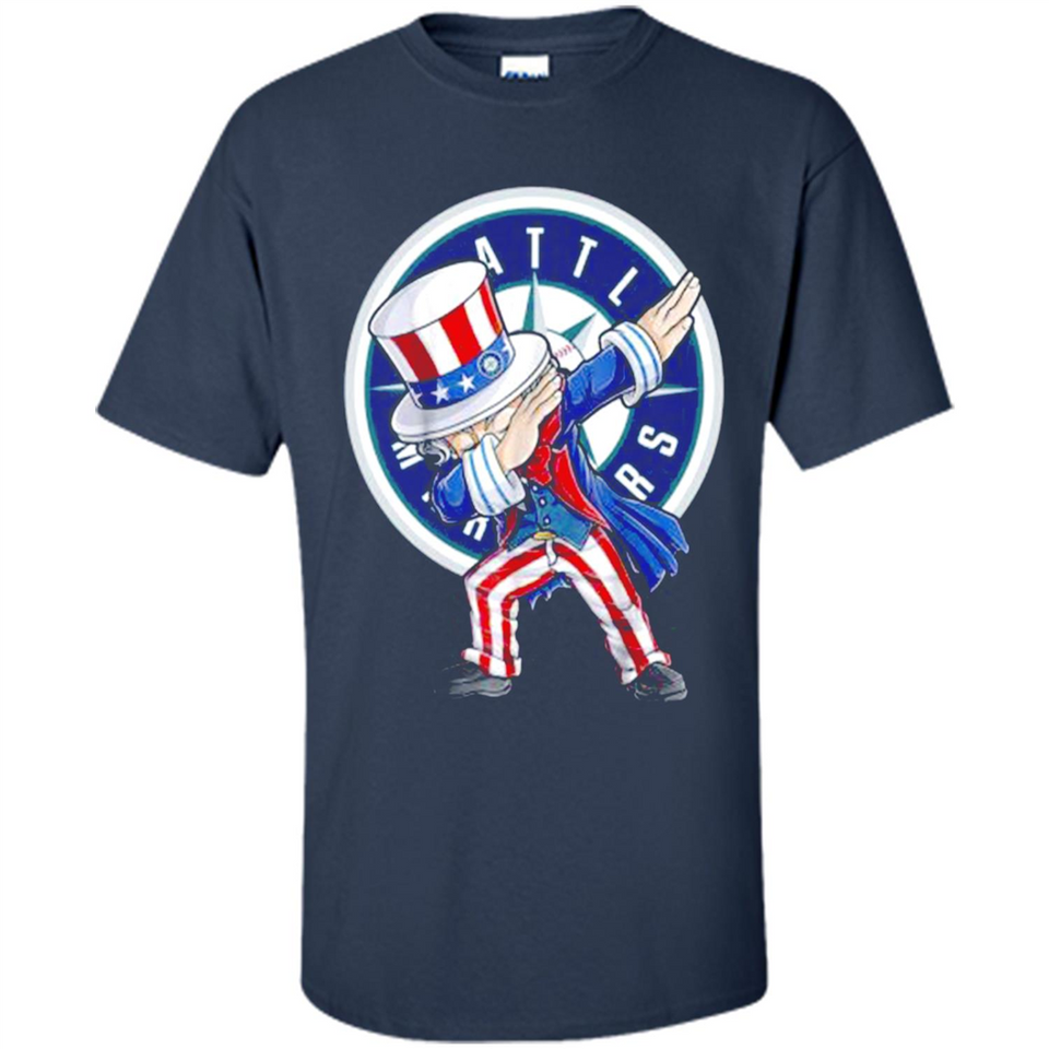 MLB SEATTLE MARINERS UNCLE SAM DABBING INDEPENDENCE DAY