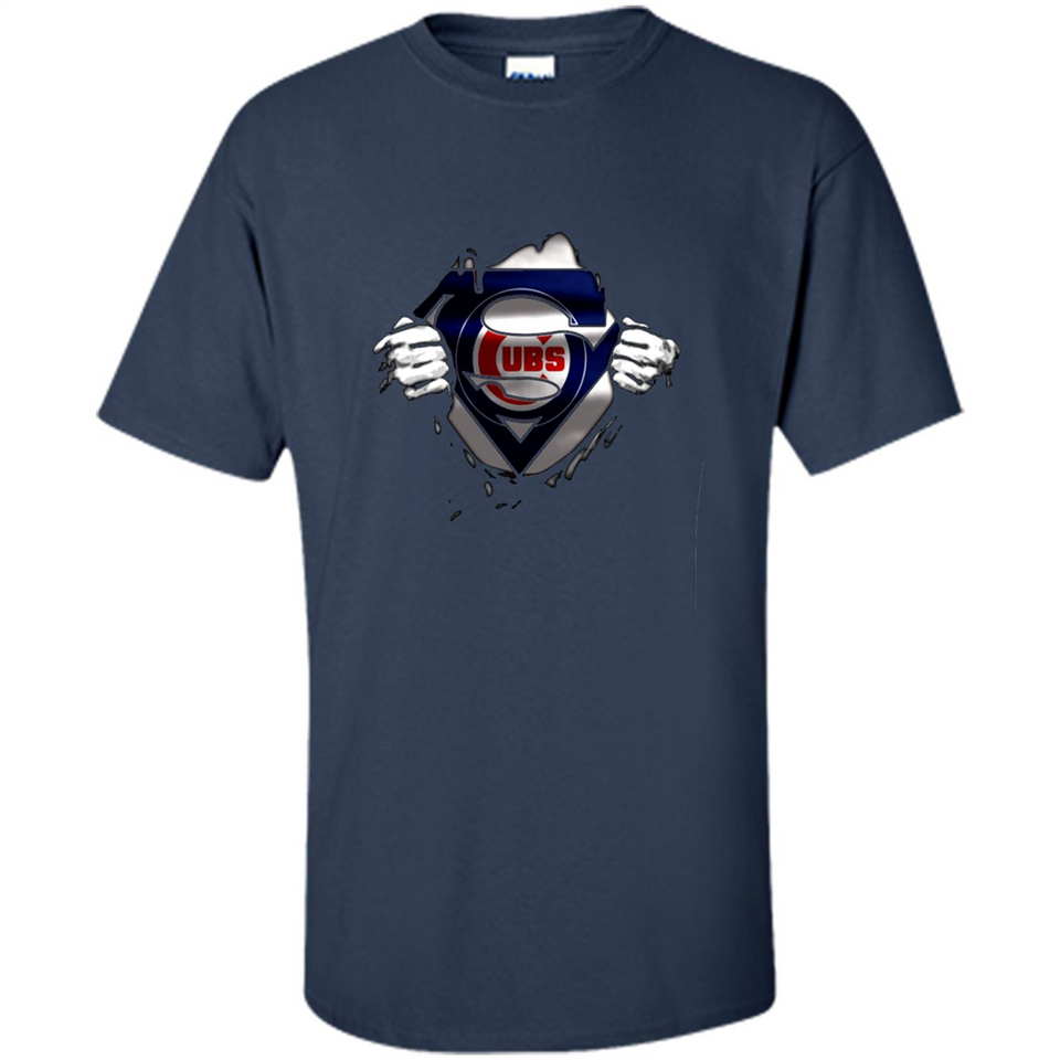 Chicago Cubs And Superman Fans - Shirt