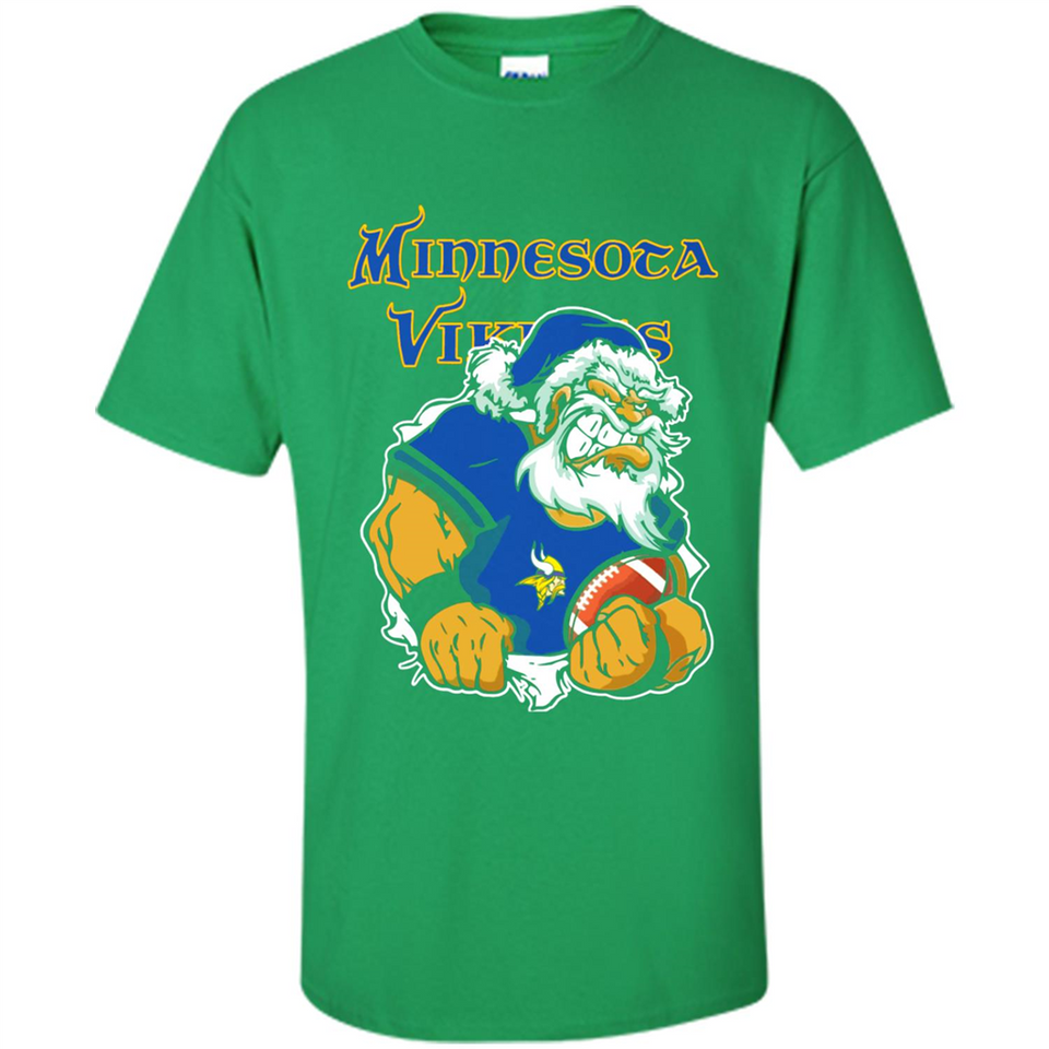 Grumpy Santa Claus Minnesota Vikings Football Team PINGPONG