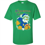 Grumpy Santa Claus Minnesota Vikings Football Team PINGPONG