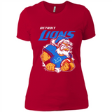 Grumpy Santa Claus Detroit Lions Football Team PINGPONG