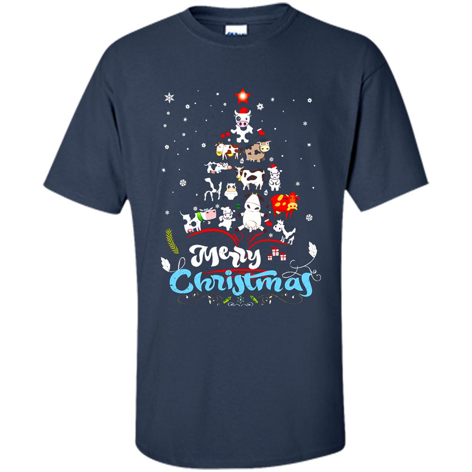 Christmas Ugly Sweater Animal Tree Pine Merry Christmas - Shirt