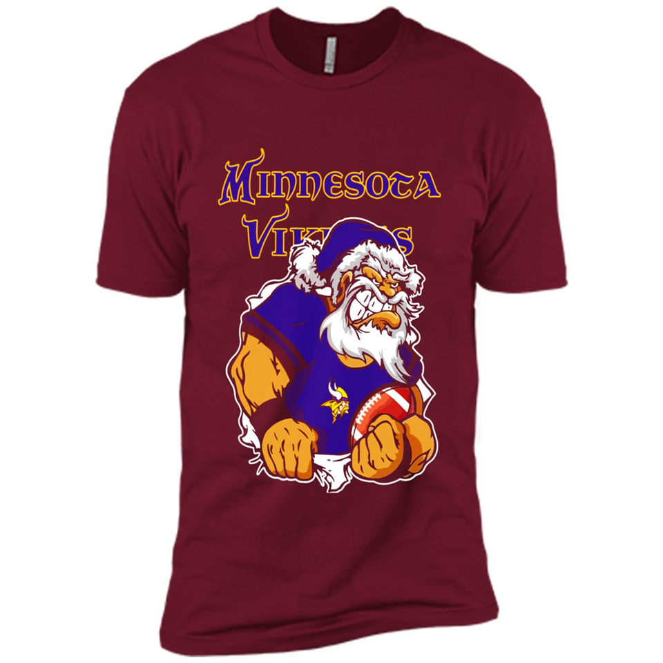 Grumpy Santa Claus Minnesota Vikings Football Team PINGPONG
