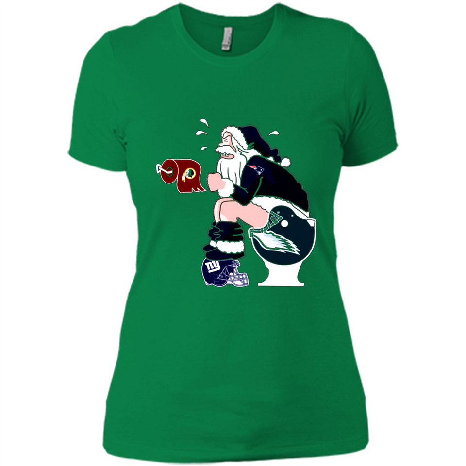 New England Patriots Toilet Santa Claus PINGPONG