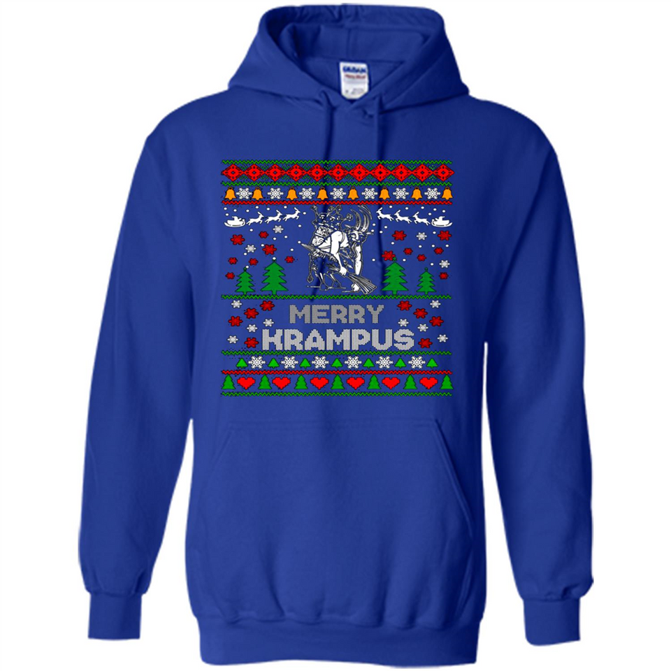 Merry Krampus Christmas sweatshirt PINGPONG