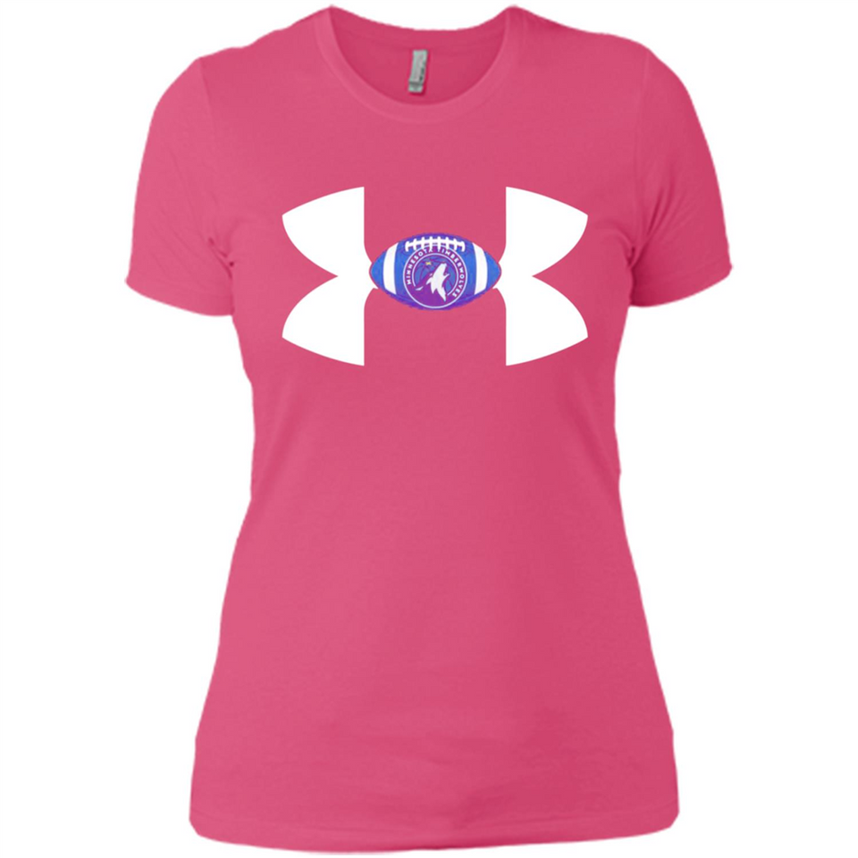 MinnesotaTimberwolves Under Armour Logo - Ladies' Boyfriend T-Shirt