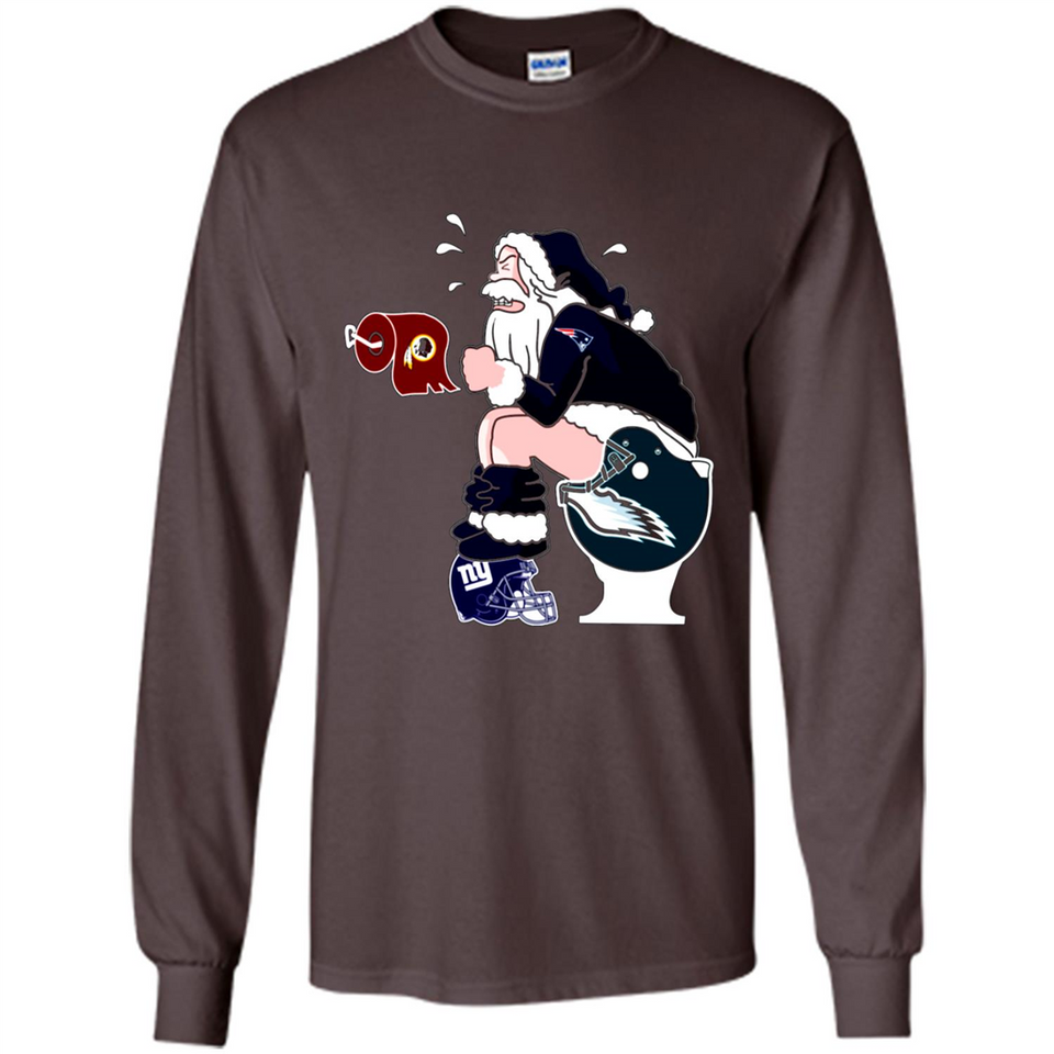 New England Patriots Toilet Santa Claus PINGPONG