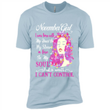 November Butterfly Girl - Premium Short Sleeve T-Shirt