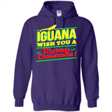 Iguana Wish You A Merry Christmas Animal - Hoodie