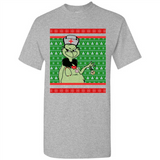 Grinch Nurse Ugly Christmas Sporty T-Shirt PINGPONG - Shirt