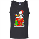 Anaheim Ducks Snoopy Ugly Christmas Sweaters - Sao chép - Tank Top