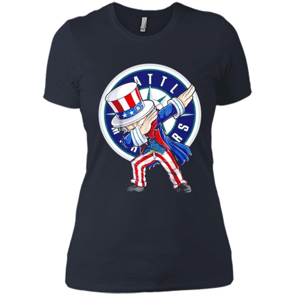 MLB SEATTLE MARINERS UNCLE SAM DABBING INDEPENDENCE DAY