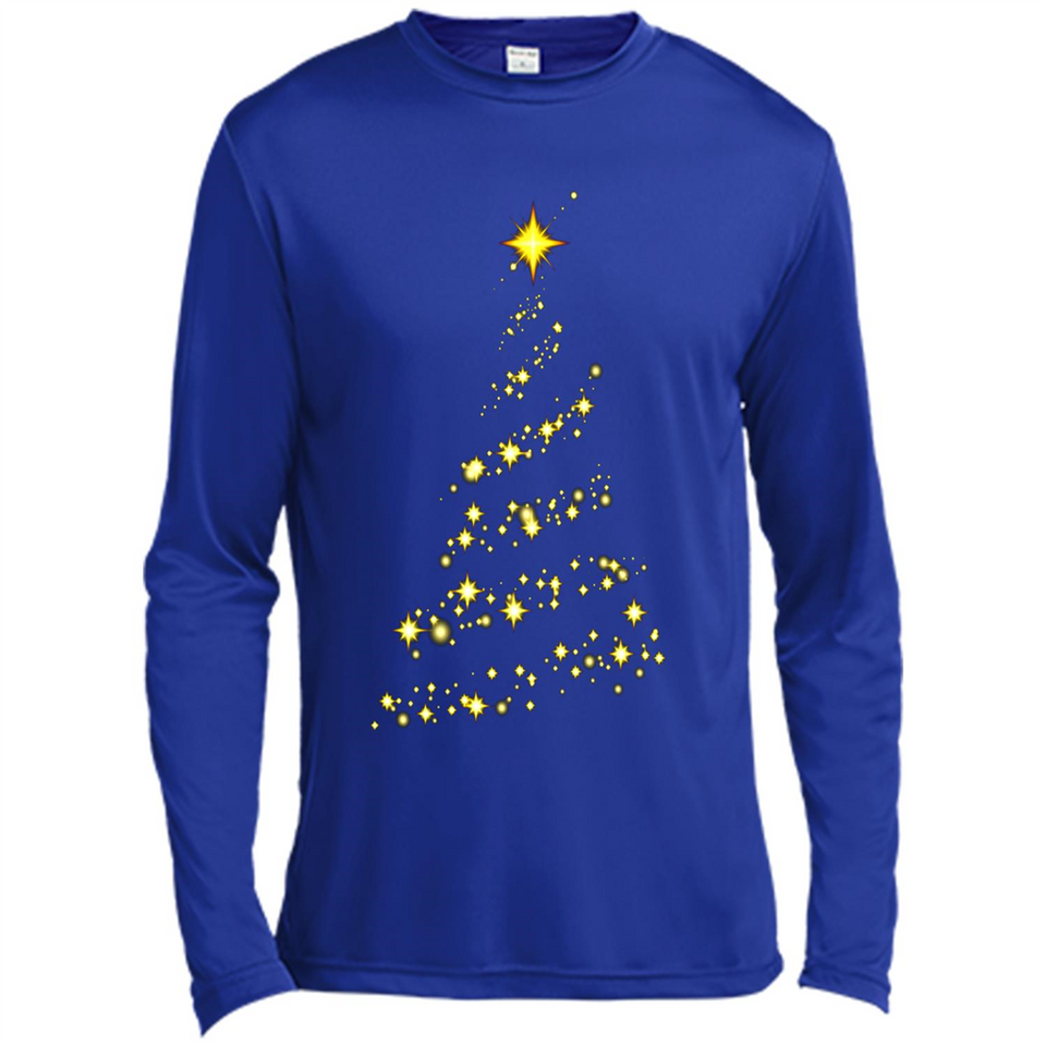 Modern Christmas Tree Light Led Merry Xmas Mug PINGPONG - Canvas Long Sleeve T-Shirt