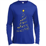 Modern Christmas Tree Light Led Merry Xmas Mug PINGPONG - Canvas Long Sleeve T-Shirt
