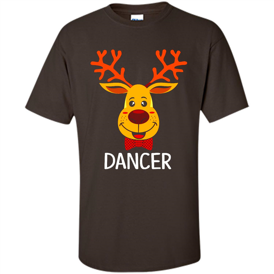 Dancer Santa Claus Funny Xmas Holiday T-Shirt - Shirt