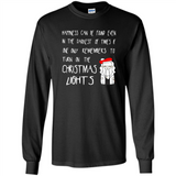 Christmas Ugly Sweater Christmas Lights - Long Sleeve T-Shirt