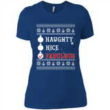 Naughty Nice Fabulous - Ladies' Boyfriend T-Shirt