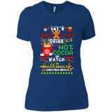 Let's Bake Stuff Drink Hot Cocoa Hallmark-Christmas Movies Sweatshirt PINGPONG