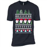 Ugly Merry Christmas Tree Santa Snowflakes