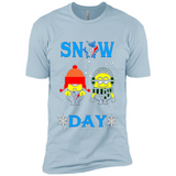Snow Day Shirt For Houston Texans Vs Minion Fans pingpong