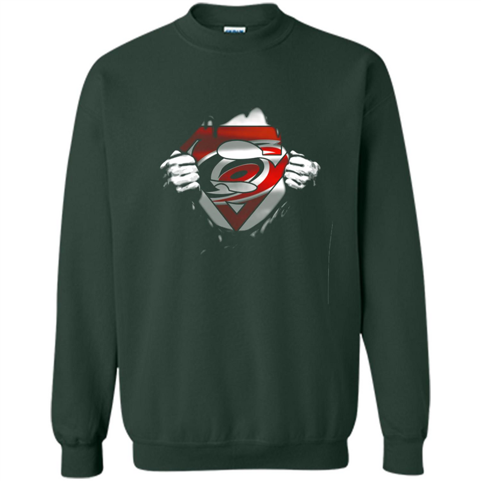 Carolina Hurricanes And Superman Fans - Sweatshirt