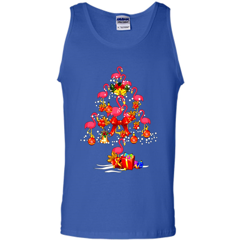 Flamingo Christmas Tree Merry Christmas Flamingo PING PONG