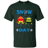 Snow Day Shirt For Houston Texans Vs Minion Fans pingpong