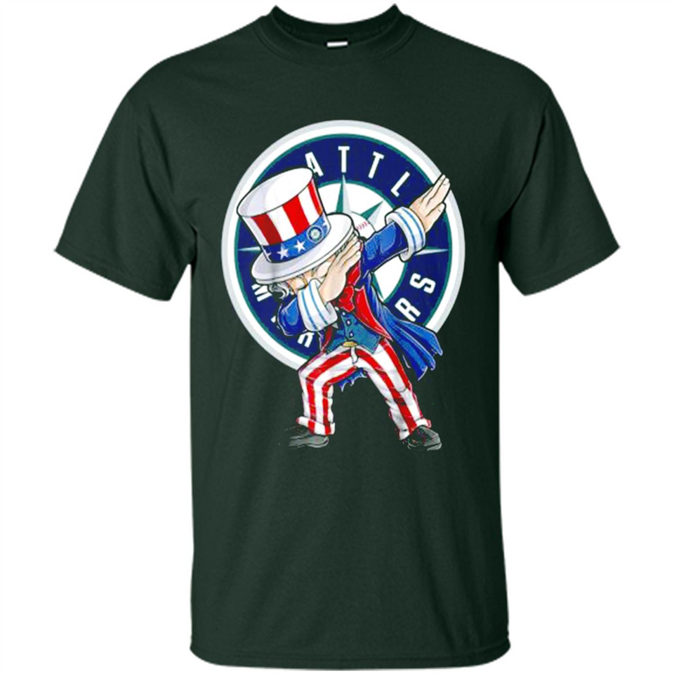 MLB SEATTLE MARINERS UNCLE SAM DABBING INDEPENDENCE DAY