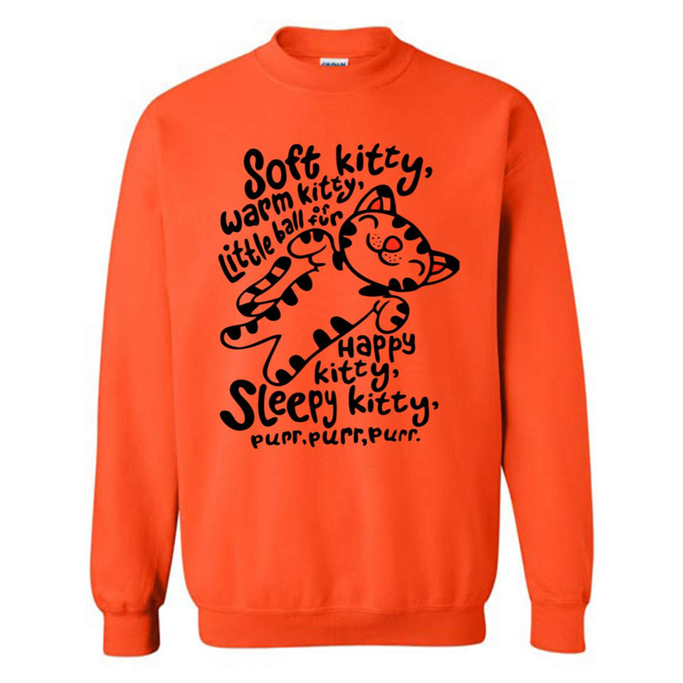 Soft kitty warm kitty little ball of fur - Sweatshirt