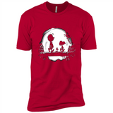 Snoopy The Peanuts Walking To The Moon
