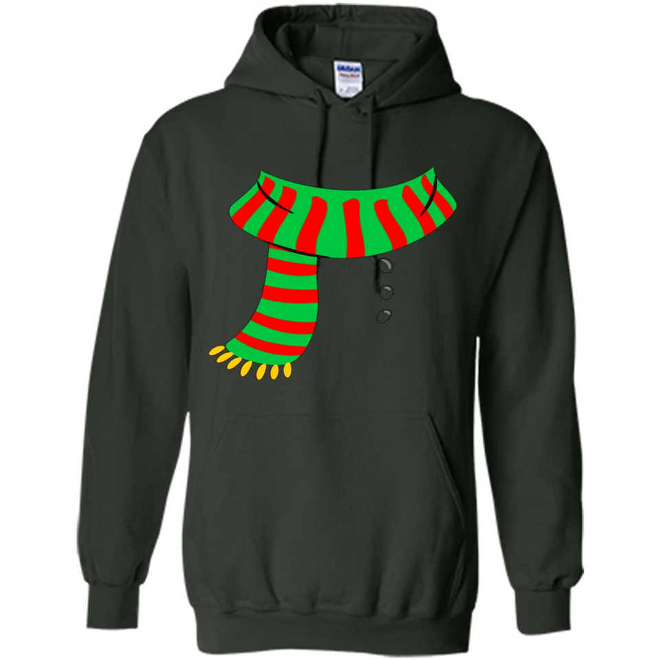 Snowman Scarf Costume T-shirt Christmas