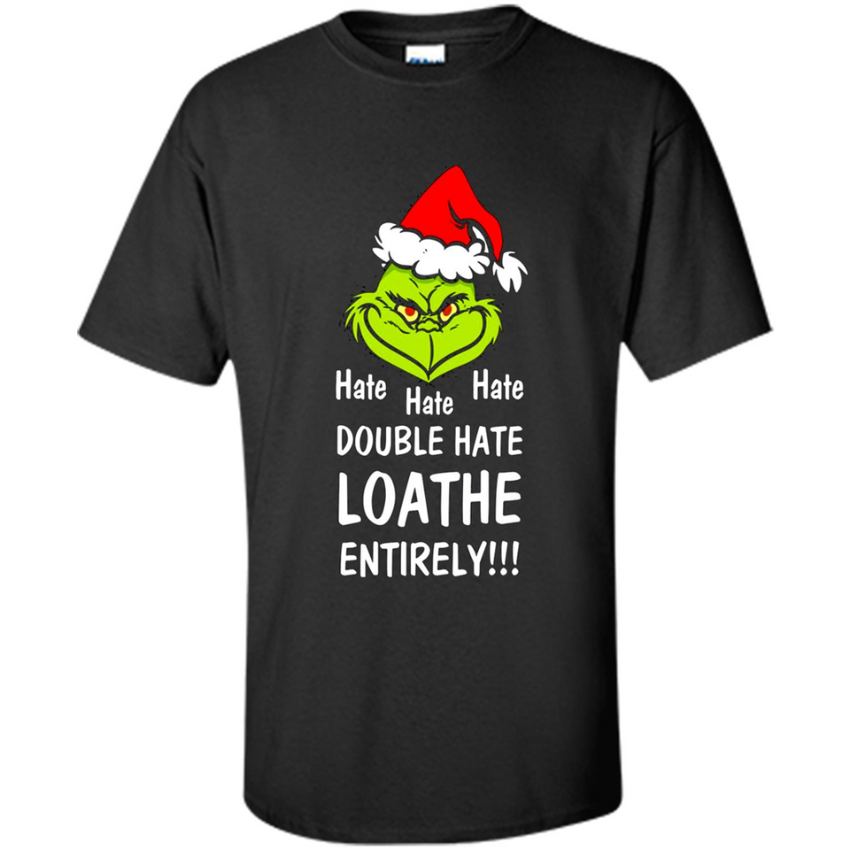 Mr Grinch hate hate hate double hate loathe entirely sweater PINGPONG