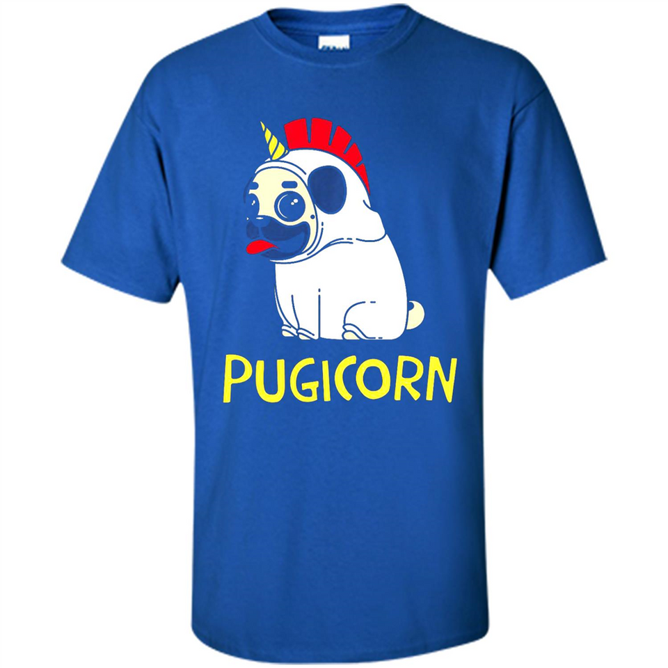 Pugicorn Pug Unicorn Funny Shirt PINGPONG - Shirt