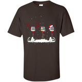 Christmas Red Wine - Merry Xmas T-Shirt - Shirt