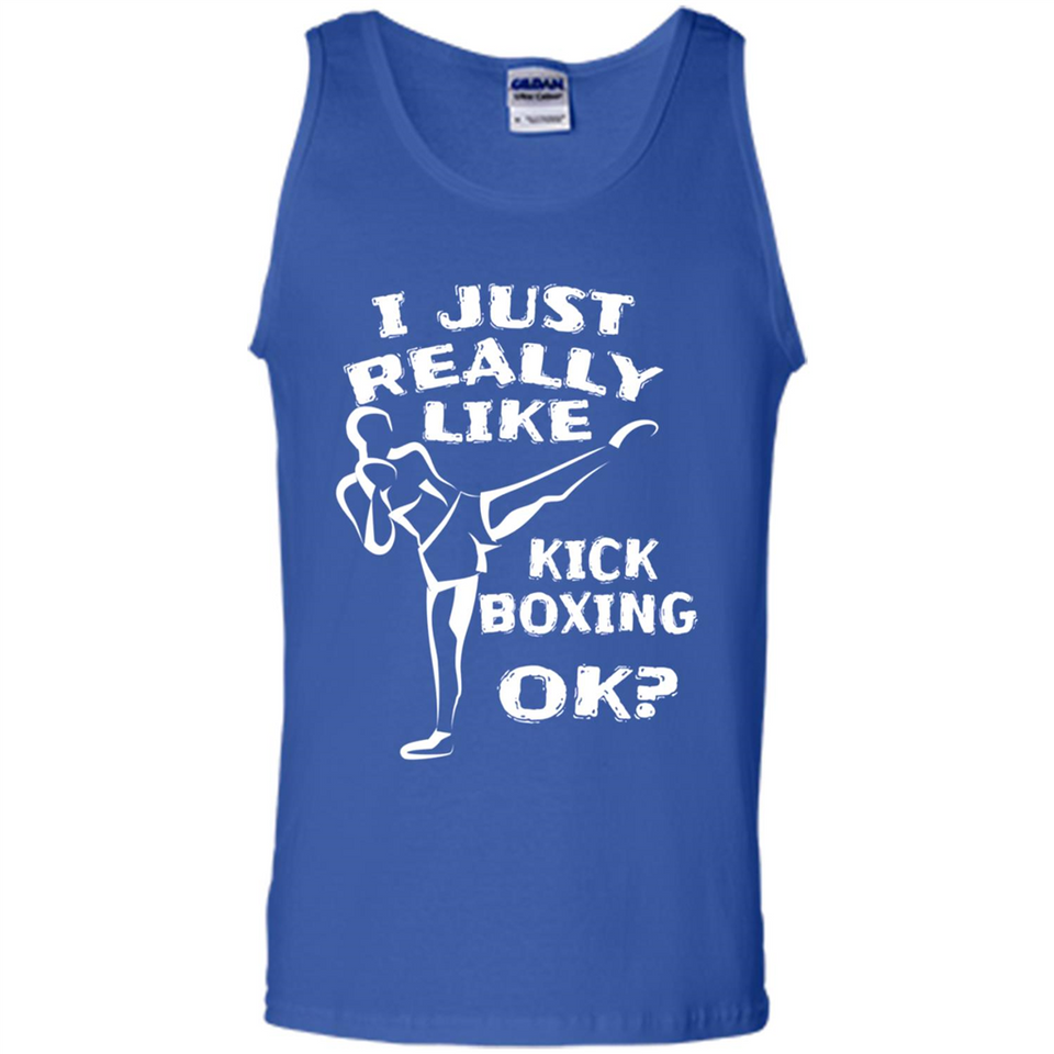 Kick Boxing Shirt Kick Boxer Boxing Workout - Tank Top