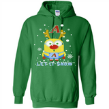 Minion Arizona Diamondbacks Ugly Christmas Sweater Let it Snow - Hoodie