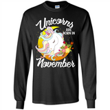 Unicorns Are Born In November Magical Rainbow