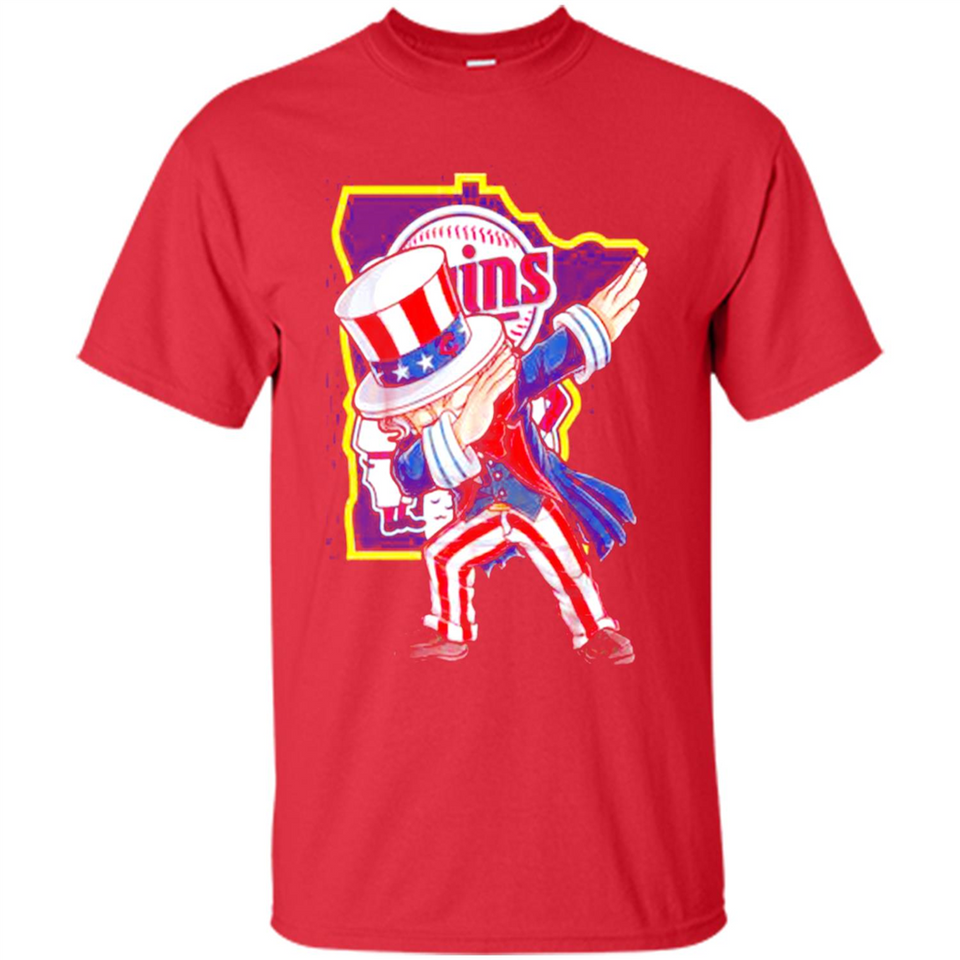MLB MINNESOTA TWINS UNCLE SAM DABBING INDEPENDENCE DAY