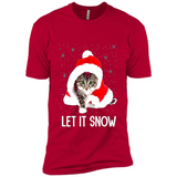 Let It Snow Cat Christmas sweater PINGPONG