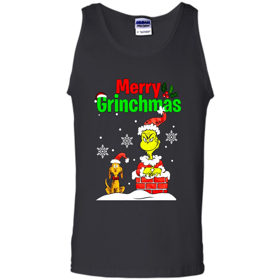 Merry Grinchmas Not Merry Christmas sweater PINGPONG