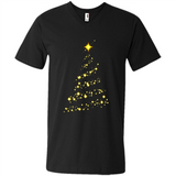 Modern Christmas Tree Light Led Merry Xmas Mug PINGPONG - Men's V-Neck