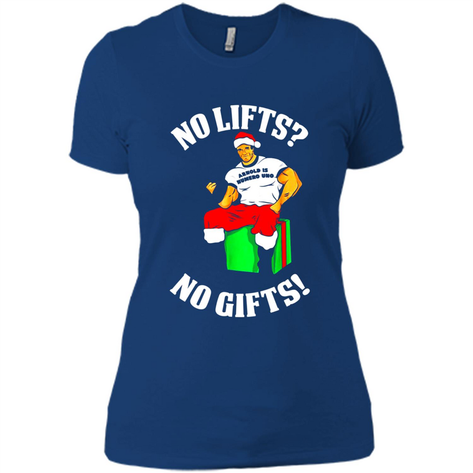 Arnold Is Numero Uno No Lifts No Gifts Christmas PINGPONG