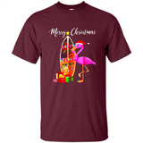Flamingo Christmas Shirt, Merry Christmas Shirt , Flamingo - Shirt