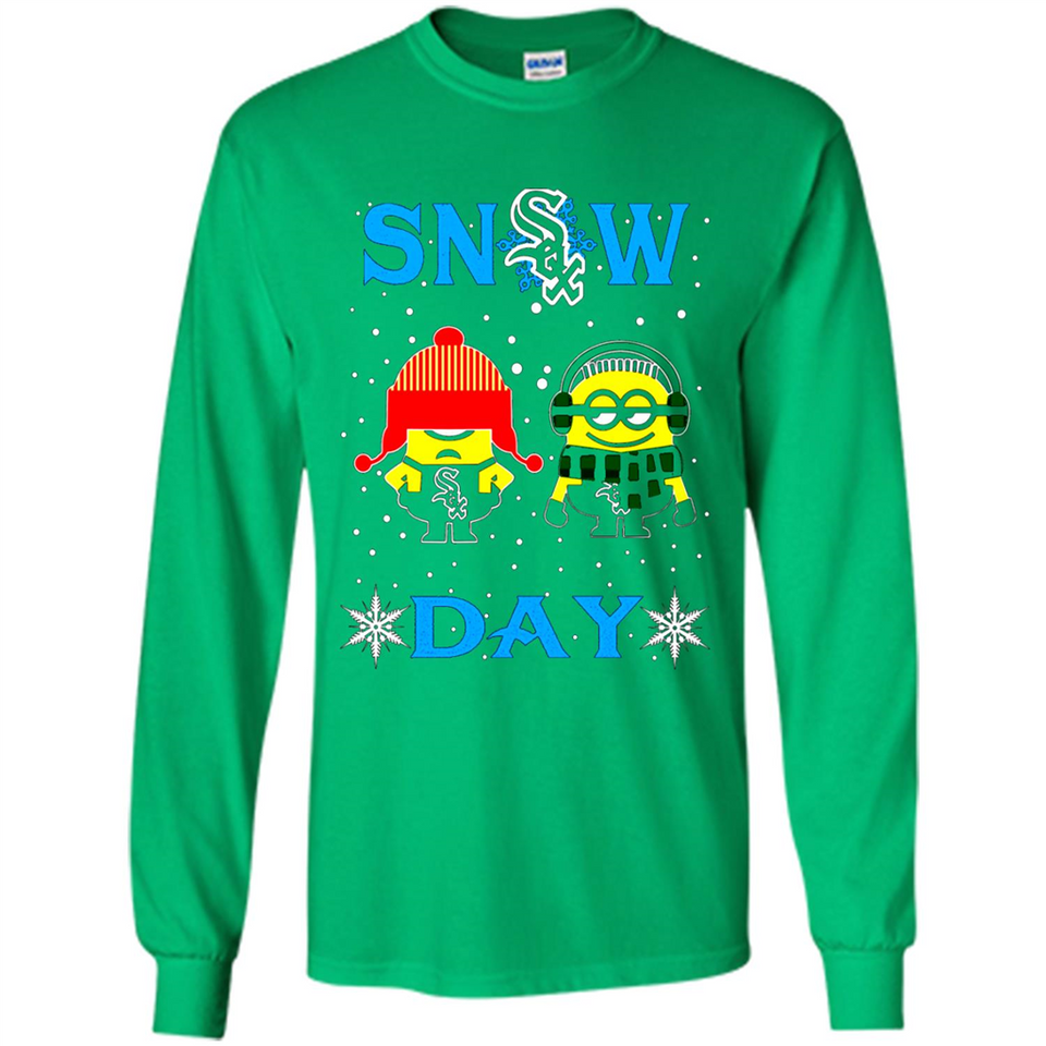 Snow Day Shirt For Chicago White Sox Vs Minion Fans pingpong