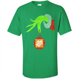 Grinch hand holding Logo HomeDepot Glitter Christmas - Shirt