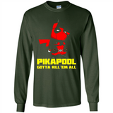 Pikapool Gotta Kill Them All Shirt PINGPONG - Long Sleeve T-Shirt
