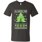 Oh Chemist Tree Ugly Christmas Sweater - Men's V-Neck