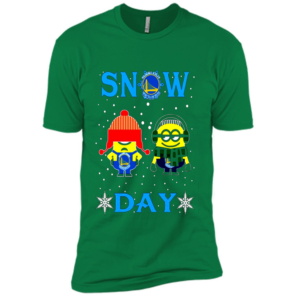 Snow Day Shirt For Golden State Warriors Vs Minion Fans pingpong