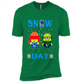 Snow Day Shirt For Golden State Warriors Vs Minion Fans pingpong