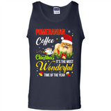 Pomeranian Coffee Wonderful Christmas